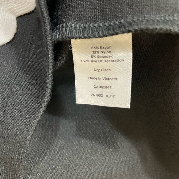 NWT Talbots “Ponte” Shift Dress With Trim - Picture 10 of 10